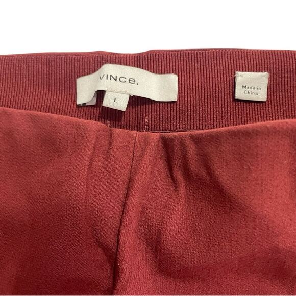 Vince Brown Pants L – High Rise, Straight Leg, Elevated Basic, EUC - Picture 5 of 7